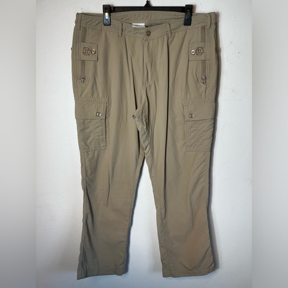 Clothing Arts Pick-Pocket Proof® Adventure Travel Pants Size 36 x 30 - Picture 1 of 6